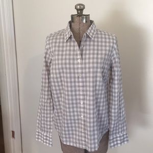 J. Crew Checked Button Down